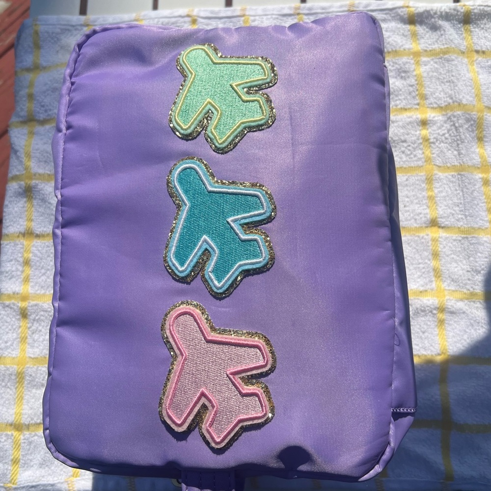 RESERVED Stoney clover target pouch